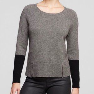 Eileen Fisher Colorblock-Detail Sweater- Petite S